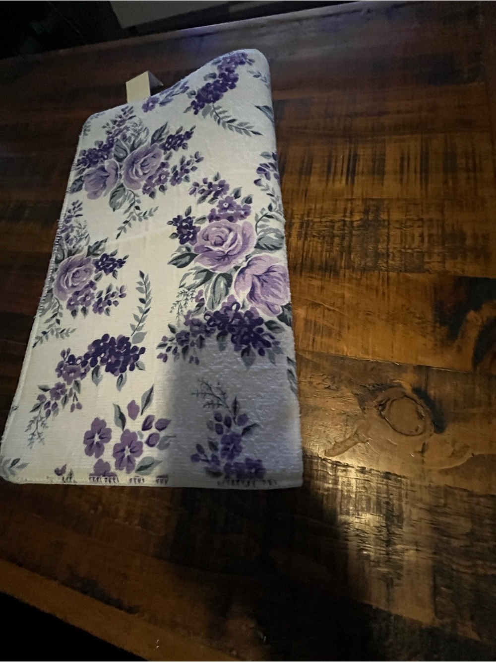 Purple Dish Mat - Soft Polyester - Picture 6 of 12